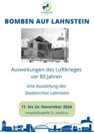 Plakat_Bomben auf Lahnstein_Ausstellung Stadtarchiv - 1